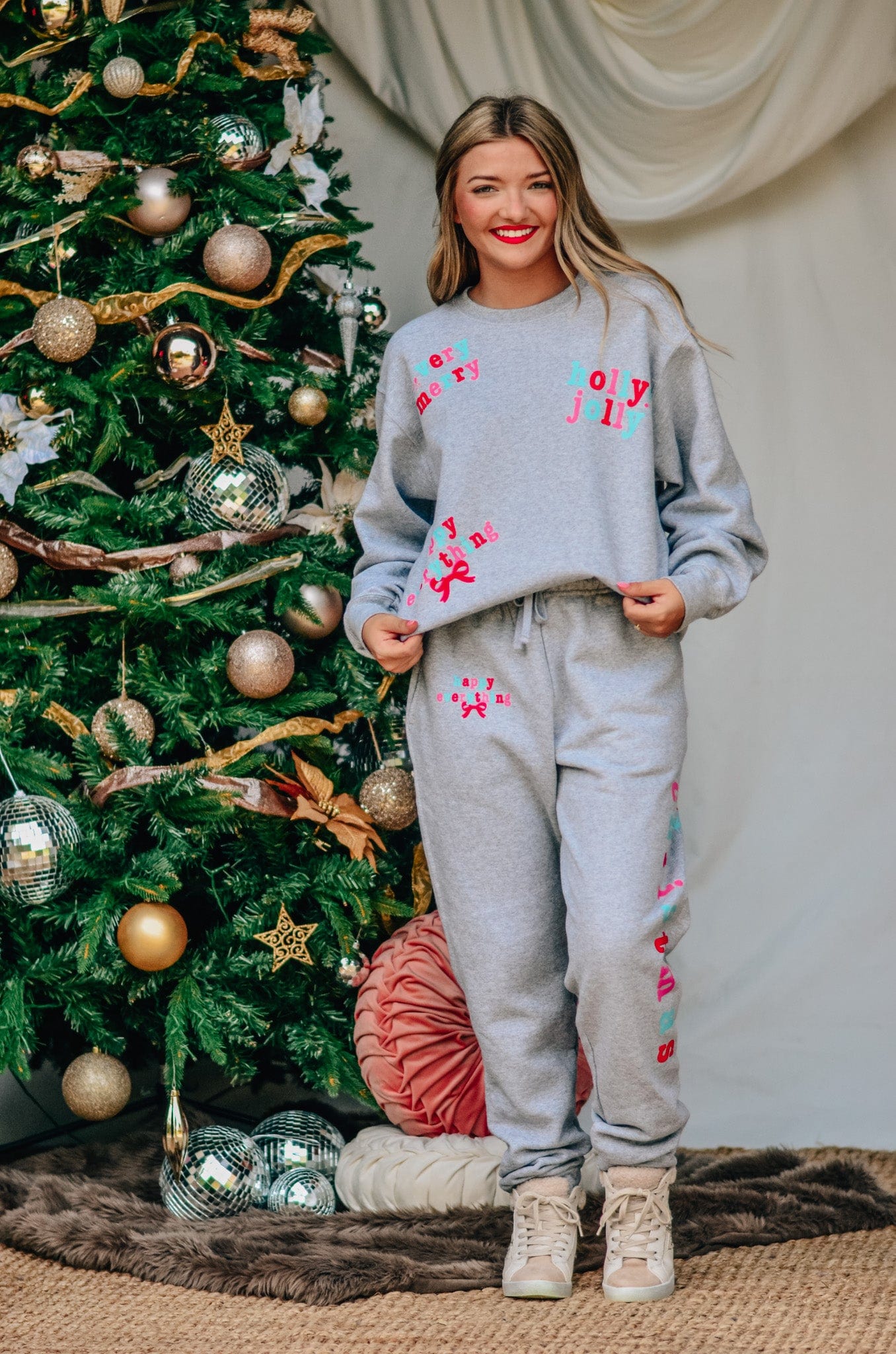 Holly Merry Everything Joggers-Krush Kandy, Women's Online Fashion Boutique Located in Phoenix, Arizona (Scottsdale Area)