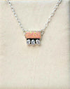 Opal Bar and CZ Necklace-Necklaces-Krush Kandy, Women's Online Fashion Boutique Located in Phoenix, Arizona (Scottsdale Area)