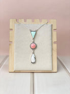 Paloma, Conch & White Buffalo Necklace-Necklaces-Krush Kandy, Women's Online Fashion Boutique Located in Phoenix, Arizona (Scottsdale Area)