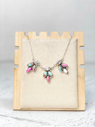 Cotton Candy Statement Necklace Bno. 16-Necklaces-Krush Kandy, Women's Online Fashion Boutique Located in Phoenix, Arizona (Scottsdale Area)