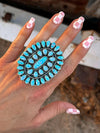 Big Mama Concho Ring MADE TO ORDER-Cluster Rings-Krush Kandy, Women's Online Fashion Boutique Located in Phoenix, Arizona (Scottsdale Area)