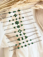 Irish Green Dahlia Bracelets sno 28-Bracelets-Krush Kandy, Women's Online Fashion Boutique Located in Phoenix, Arizona (Scottsdale Area)