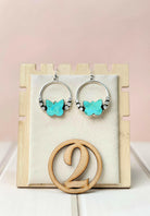 Southwest Butterfly Hoops-Earrings-Krush Kandy, Women's Online Fashion Boutique Located in Phoenix, Arizona (Scottsdale Area)