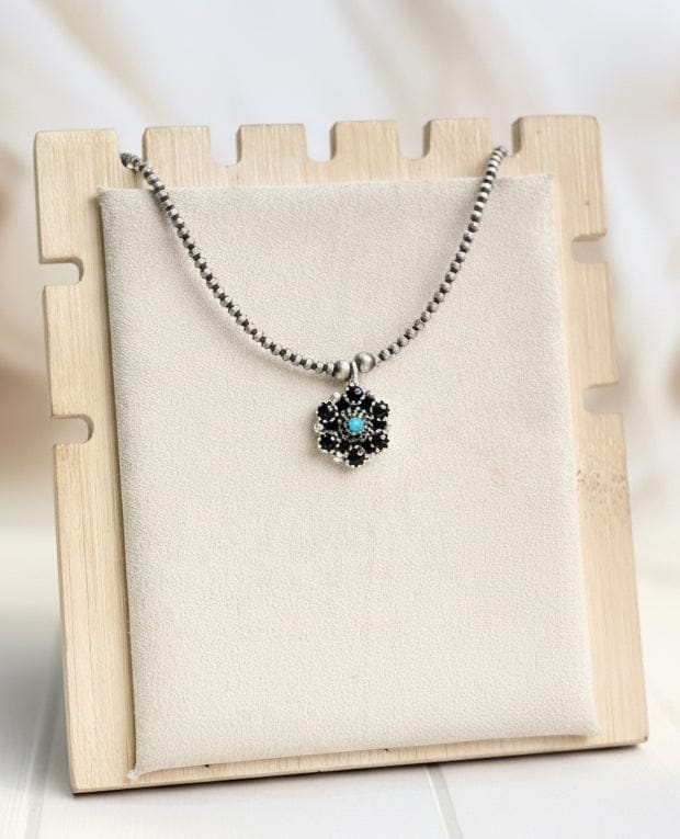 Blooming Flower Desert Pearl Necklace-Necklaces-Krush Kandy, Women's Online Fashion Boutique Located in Phoenix, Arizona (Scottsdale Area)