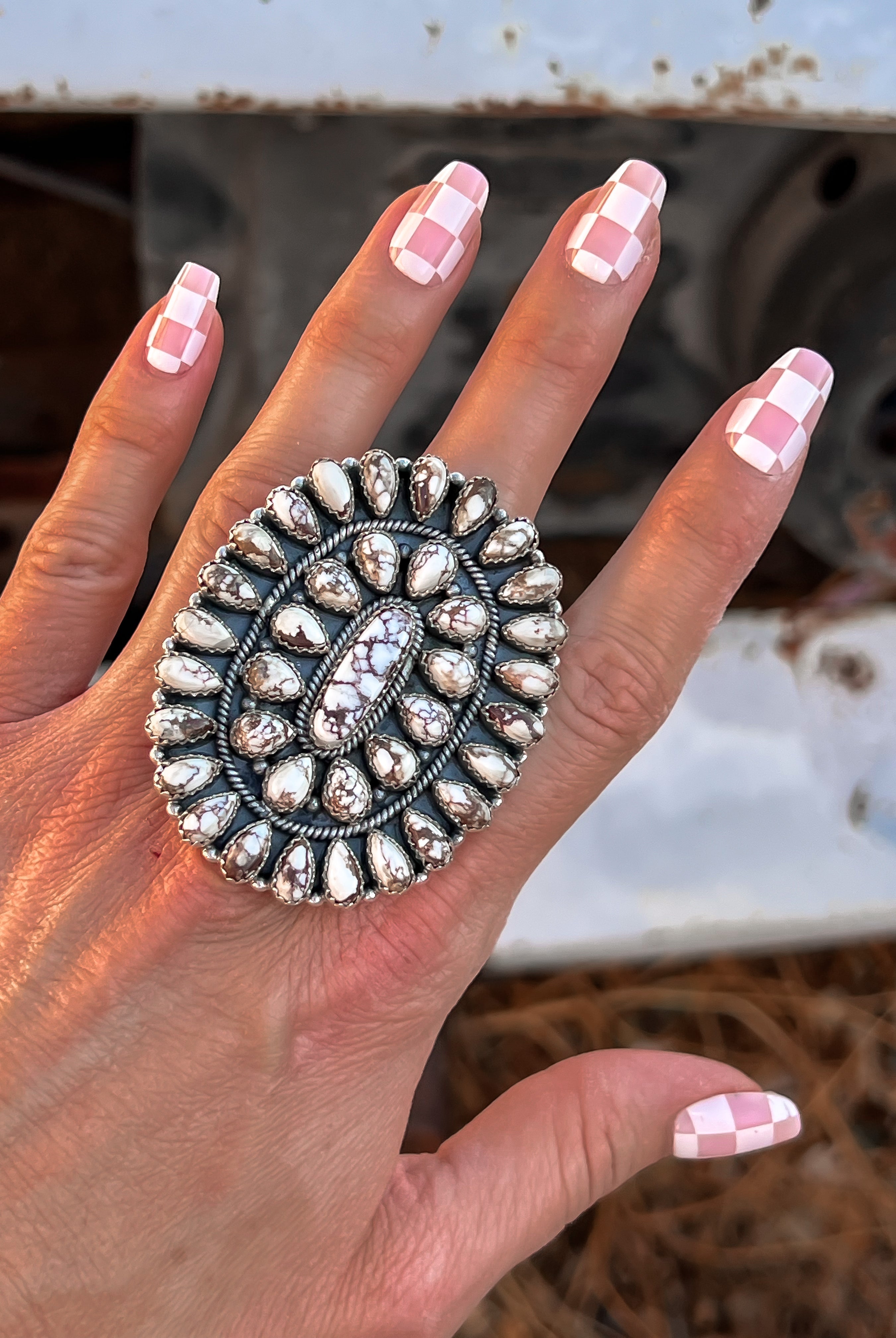 Big Mama Concho Rings | PRE-ORDER MULTIPLE OPTIONS-Rings-Krush Kandy, Women's Online Fashion Boutique Located in Phoenix, Arizona (Scottsdale Area)