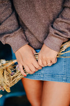 Sweater Weather Knit Sweatshirt-Krush Kandy, Women's Online Fashion Boutique Located in Phoenix, Arizona (Scottsdale Area)