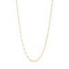 Golden Kiss Lip Chain Necklace