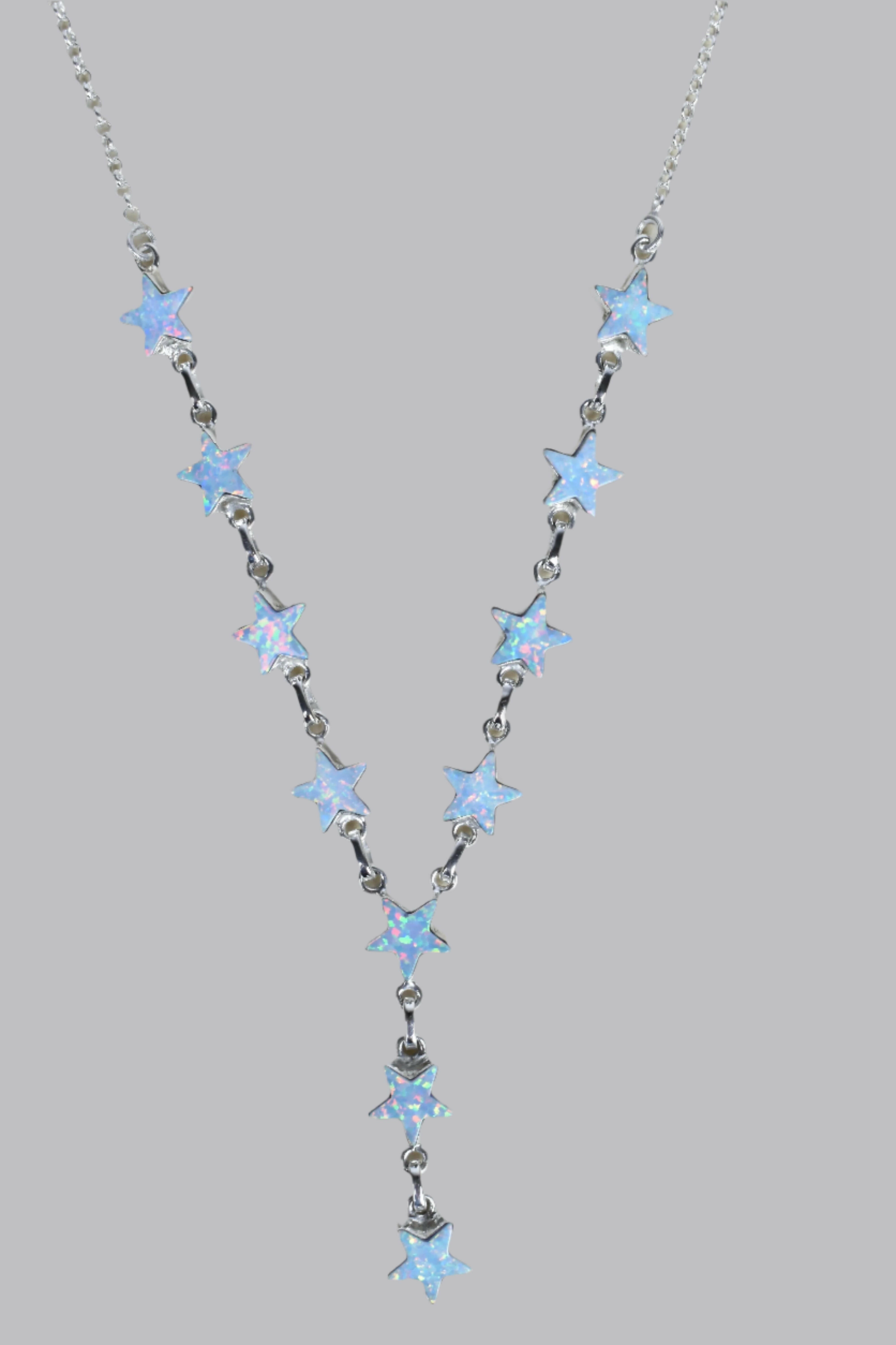 Star Studded Cast Necklace-Chain Necklaces-Krush Kandy, Women's Online Fashion Boutique Located in Phoenix, Arizona (Scottsdale Area)