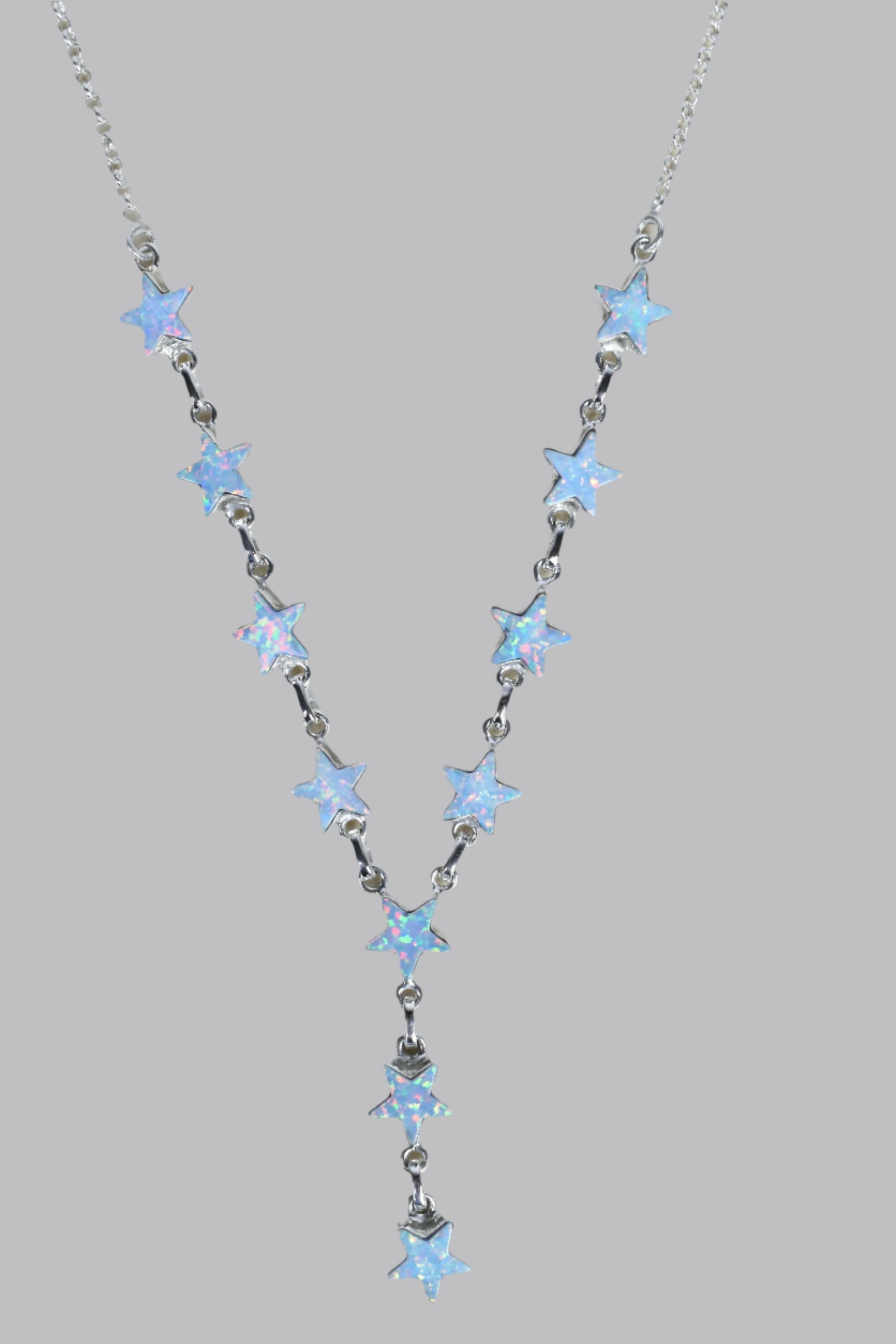 Star Studded Cast Necklace-Chain Necklaces-Krush Kandy, Women's Online Fashion Boutique Located in Phoenix, Arizona (Scottsdale Area)