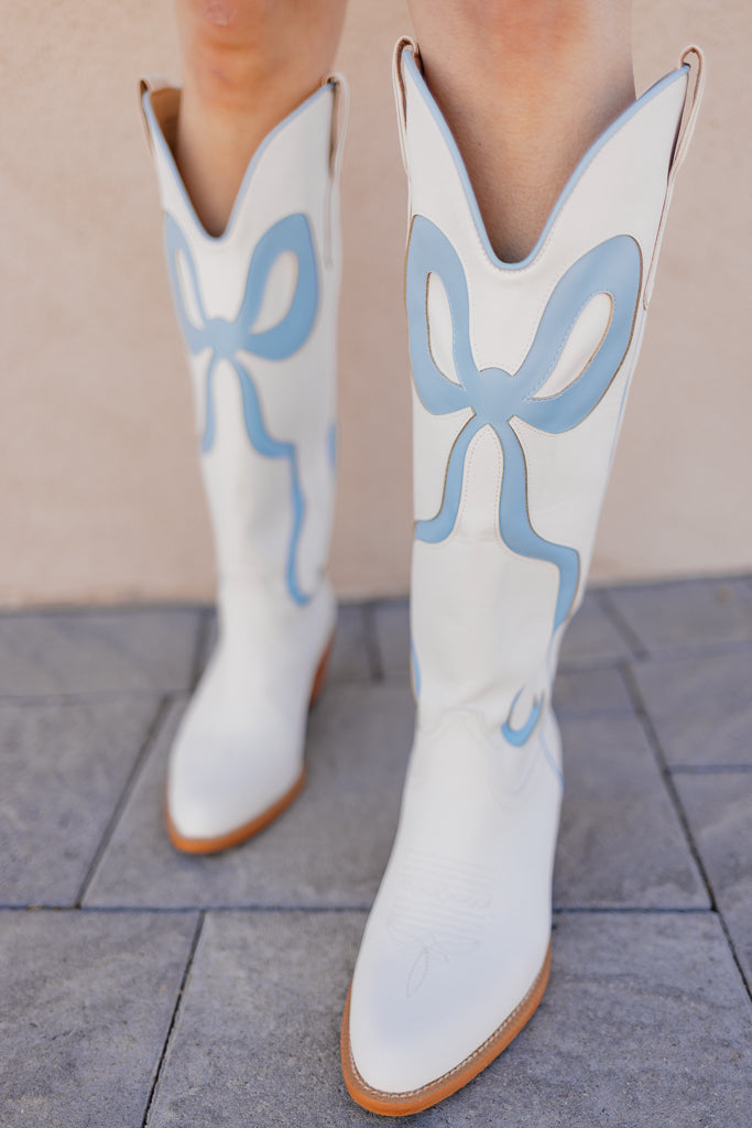 Western Bow Detail Boots-Boots-Krush Kandy, Women's Online Fashion Boutique Located in Phoenix, Arizona (Scottsdale Area)