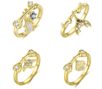 CUTE OCEAN PEARL BAND RING-Jewelry-Krush Kandy, Women's Online Fashion Boutique Located in Phoenix, Arizona (Scottsdale Area)