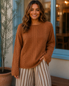 Wander & Weave Cable Knit Sweater