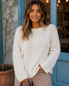 Wander & Weave Cable Knit Sweater