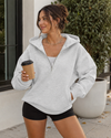 Easy Pace Half-Zip Hooded Pullover