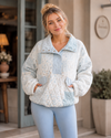 Wildflower Trails Quilted Snap Pullover