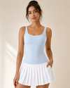 The Essential Sculpt Square Neck Tank