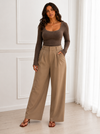 Executive Ease Wide Leg Trousers