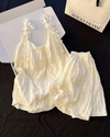 Blossom Dream Lace Trim Lounge Set