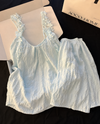 Blossom Dream Lace Trim Lounge Set