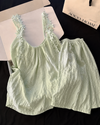 Blossom Dream Lace Trim Lounge Set