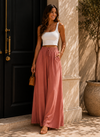 Coastline Tie Waist Palazzo Pants