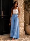 Coastline Tie Waist Palazzo Pants