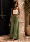 Coastline Tie Waist Palazzo Pants