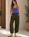 Easy Escape Wide Leg Pocket Pants