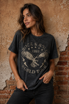 🦅 Rock & Roll World Tour Graphic Tee | Vintage Band Inspired