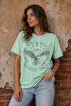 🦅 Rock & Roll World Tour Graphic Tee | Vintage Band Inspired