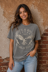 🦅 Rock & Roll World Tour Graphic Tee | Vintage Band Inspired