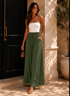 Coastline Tie Waist Palazzo Pants