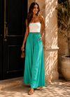 Coastline Tie Waist Palazzo Pants