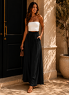 Coastline Tie Waist Palazzo Pants