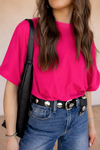 Cloud Muse Bubble Hem Crop Top
