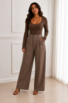 Executive Ease Wide Leg Trousers