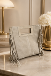 Lilly Large Fringe Suede Crossbody Bag | Pre-Order