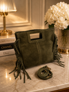 Lilly Large Fringe Suede Crossbody Bag | Pre-Order