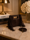 Lilly Fringe Suede Mini Bag