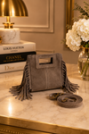 Lilly Fringe Suede Mini Bag