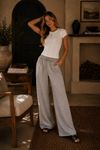 Acid Wash Wide Leg Palazzo Sweatpants