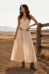Sweetheart Concho Ring Chain Belt