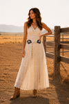 Sweetheart Concho Ring Chain Belt