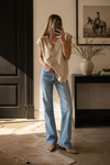 LUXE V-Neck Sleeveless Knit Top