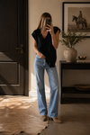 LUXE V-Neck Sleeveless Knit Top
