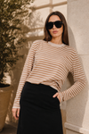 Long Sleeve Stripe Sweater
