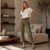 Mica High Rise Utility Jeans