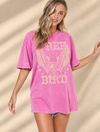 Free Bird Eagle Vintage Graphic Boyfriend Tee