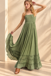 Twirl Away Tiered Maxi Dress