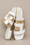 The Parker | Architectural Flat Summer Sandal